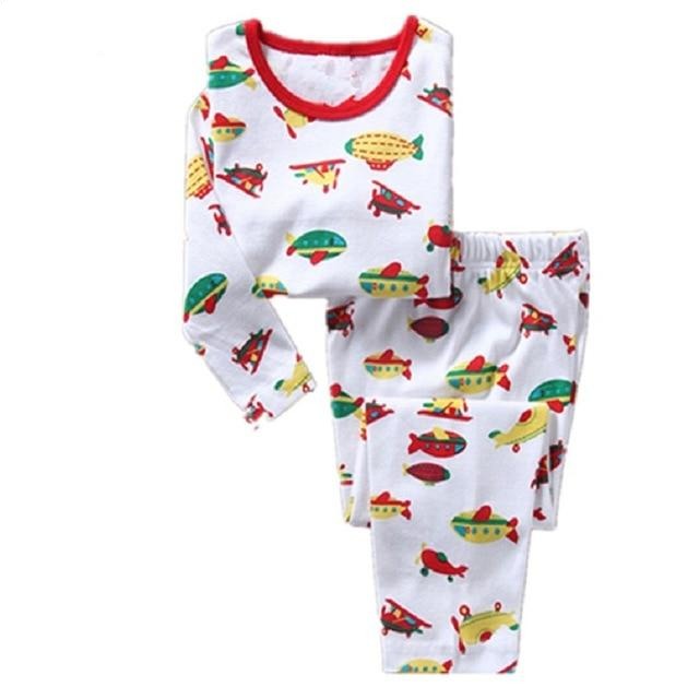 Robot Children Pajamas Suit