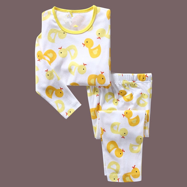 Robot Children Pajamas Suit