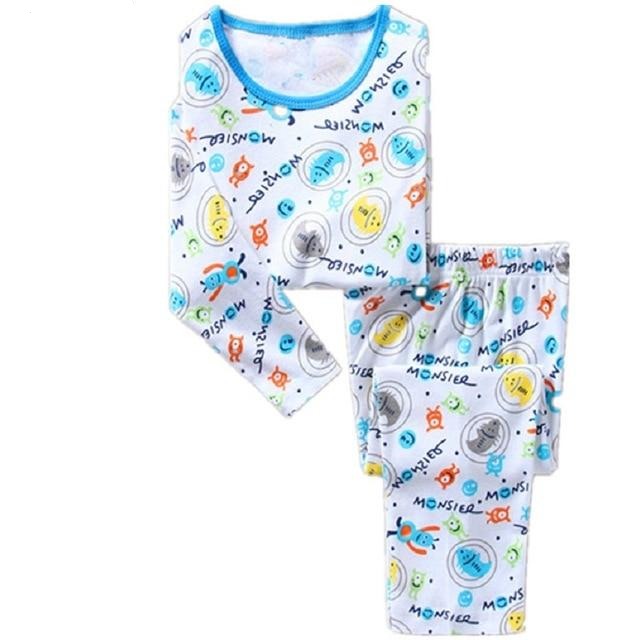 Robot Children Pajamas Suit