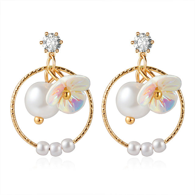 Acrylic Statement Drop Earrings for Women - Shopeasywear