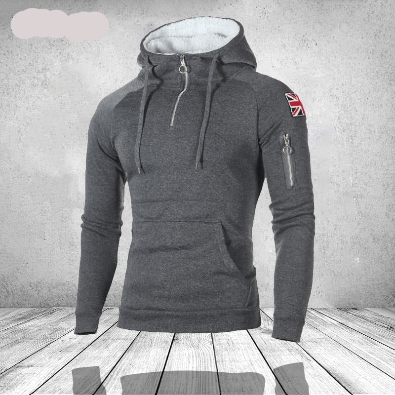 New Fashion Mens Zipper Hoodies - Shopeasywear