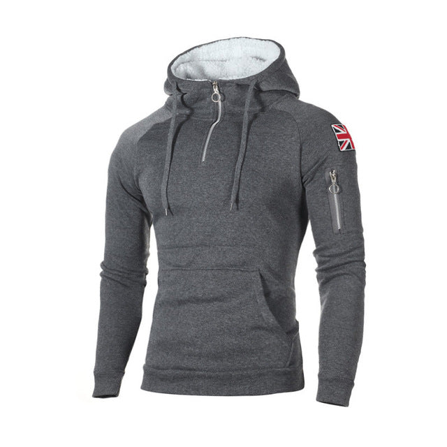 New Fashion Mens Zipper Hoodies - Shopeasywear