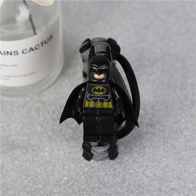 Buzz Lightyear Building Block Bracelet Super Hero TOY Bracelet Bricking Charm Paracord Bracelet Kids Gift Jewelry - Shopeasywear