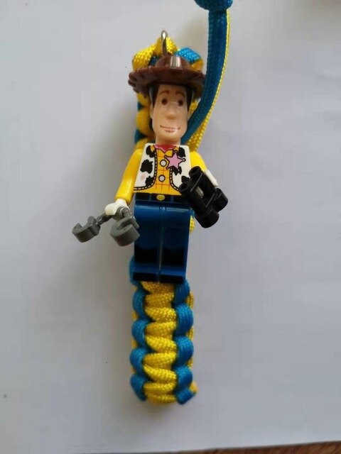 Buzz Lightyear Building Block Bracelet Super Hero TOY Bracelet Bricking Charm Paracord Bracelet Kids Gift Jewelry - Shopeasywear
