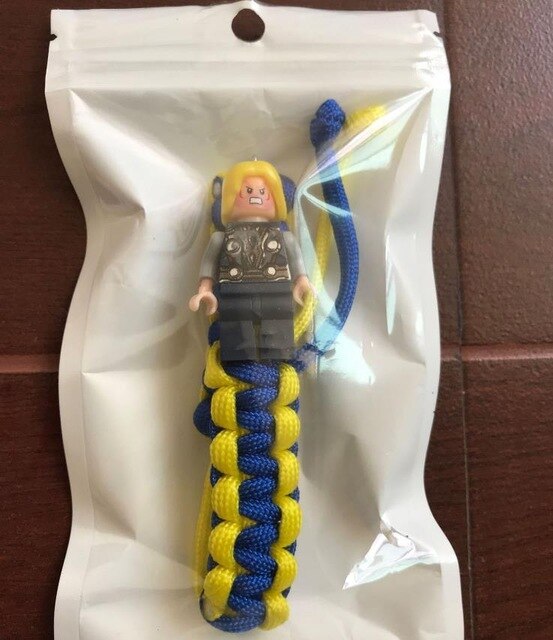 Buzz Lightyear Building Block Bracelet Super Hero TOY Bracelet Bricking Charm Paracord Bracelet Kids Gift Jewelry - Shopeasywear