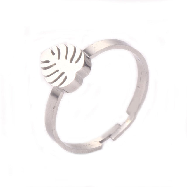 Clover Feather lightning Heart  Rings For Women - Shopeasywear