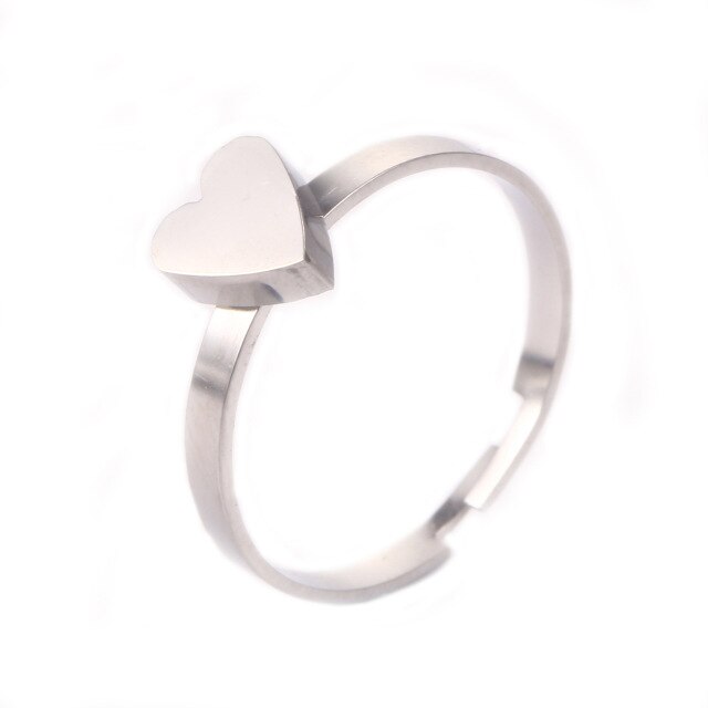 Clover Feather lightning Heart  Rings For Women - Shopeasywear