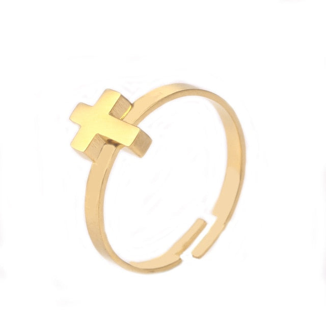 Clover Feather lightning Heart  Rings For Women - Shopeasywear