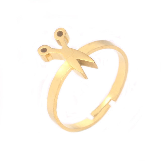 Clover Feather lightning Heart  Rings For Women - Shopeasywear