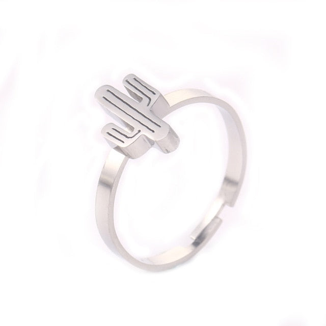 Clover Feather lightning Heart  Rings For Women - Shopeasywear