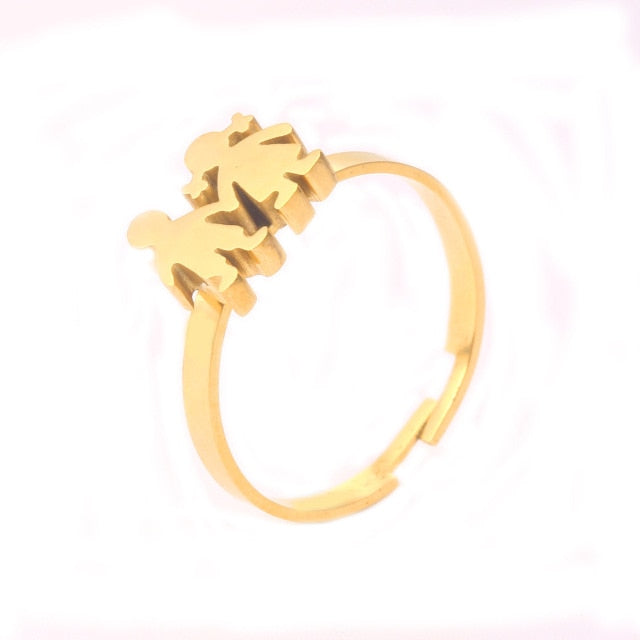 Clover Feather lightning Heart  Rings For Women - Shopeasywear