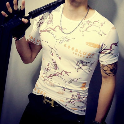 Summer Fashion Men's T Shirt - Shopeasywear