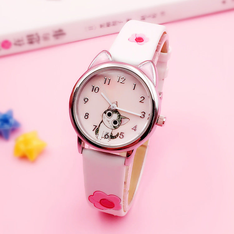 Cat Pattern Kids Watch - Shopeasywear