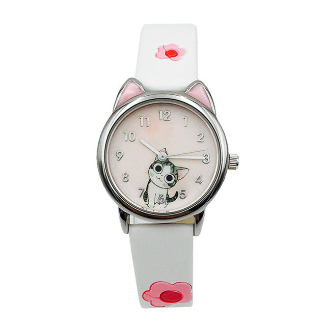 Cat Pattern Kids Watch - Shopeasywear