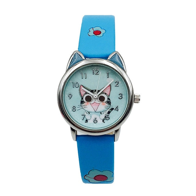 Cat Pattern Kids Watch - Shopeasywear