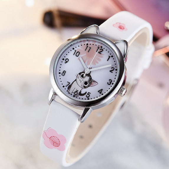 Cat Pattern Kids Watch - Shopeasywear