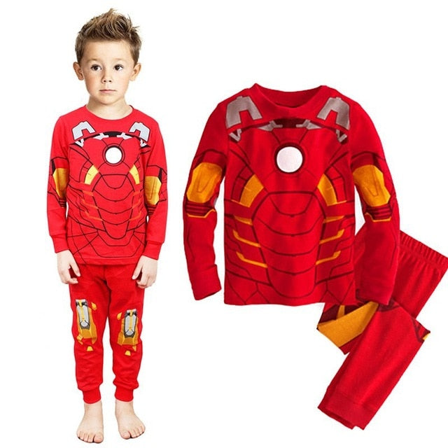 Superhero Spider man Pajamas Set