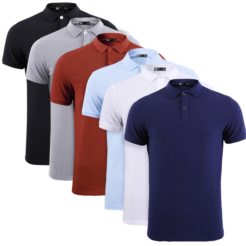 High Quality Pure Cotton Polo Shirt - Shopeasywear