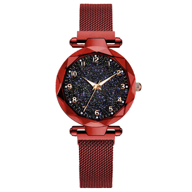 Magnetic Starry Sky Female Watch - Shopeasywear
