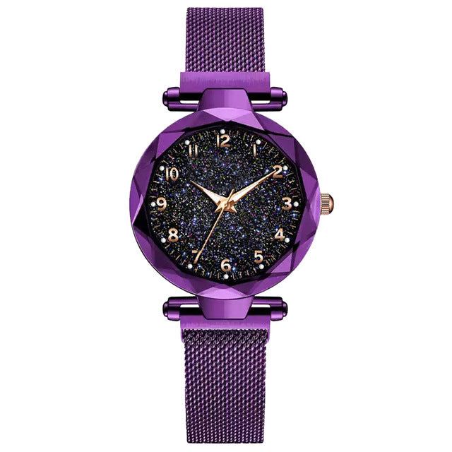 Magnetic Starry Sky Female Watch - Shopeasywear