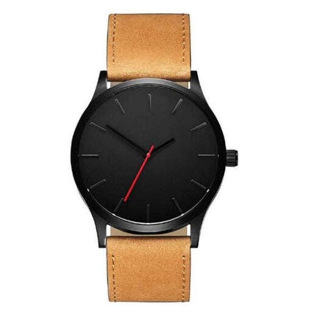 Fashion Leather Quartz Watch - Shopeasywear