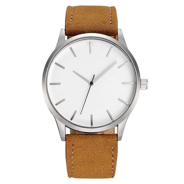 Fashion Leather Quartz Watch - Shopeasywear