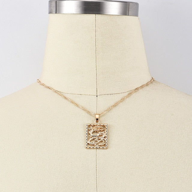 Dragon Pendant Necklaces for Women - Shopeasywear
