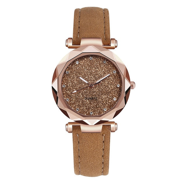 Casual Women Romantic Starry Watch - Shopeasywear