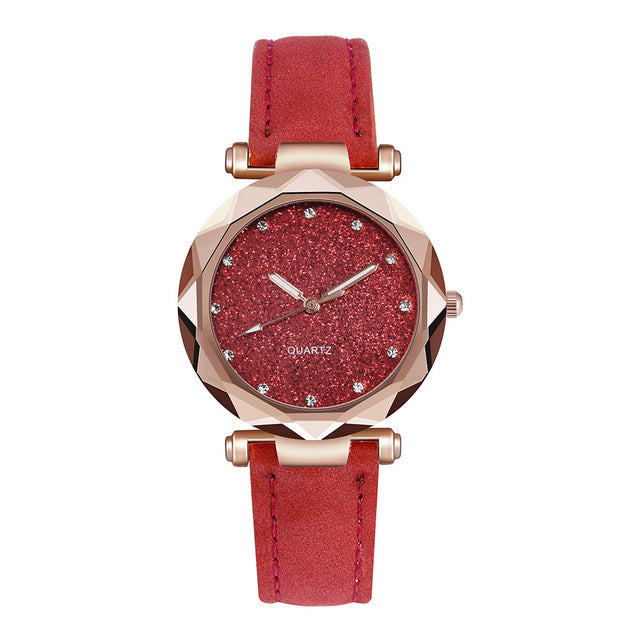 Casual Women Romantic Starry Watch - Shopeasywear