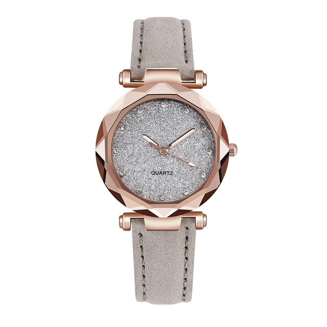 Casual Women Romantic Starry Watch - Shopeasywear