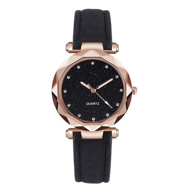 Casual Women Romantic Starry Watch - Shopeasywear