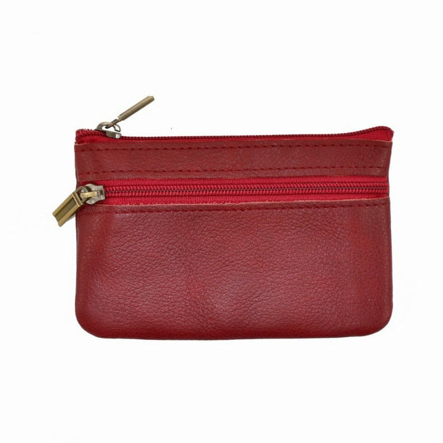 Crazy Horse Leather Coin Purse