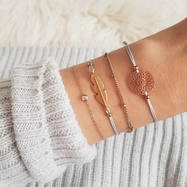 Sun Pattern Women Bracelets