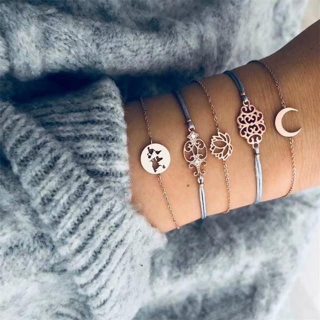 Sun Pattern Women Bracelets