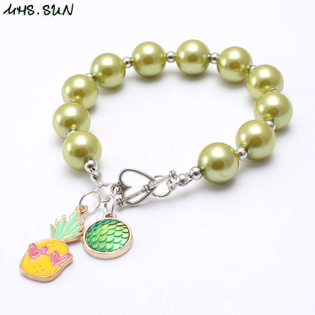 Mixed Girls Baby Beads Bracelets Bangles - Shopeasywear