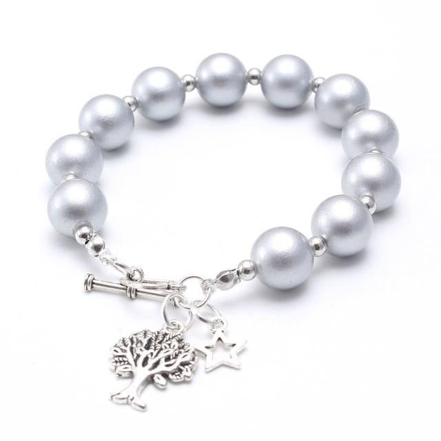 Mixed Girls Baby Beads Bracelets Bangles - Shopeasywear