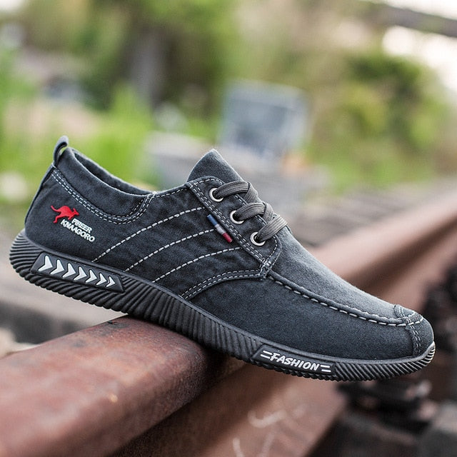 spring men canvas shoes