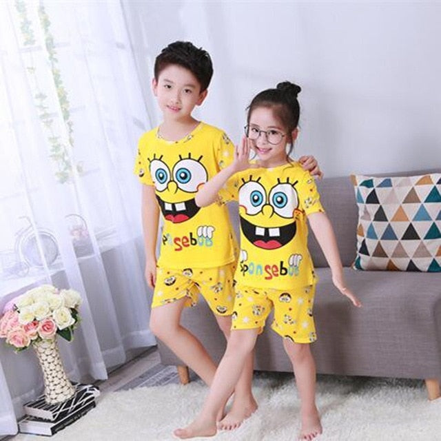 Cartoon Suit Kids Clothing Sets