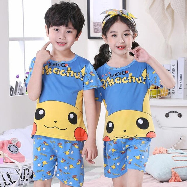 Cartoon Suit Kids Clothing Sets