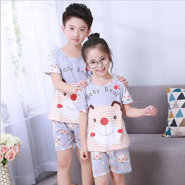Cartoon Suit Kids Clothing Sets