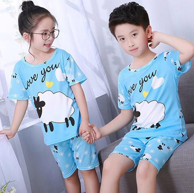 Cartoon Suit Kids Clothing Sets