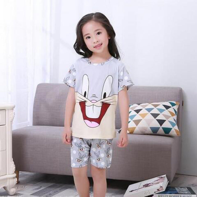 Cartoon Suit Kids Clothing Sets