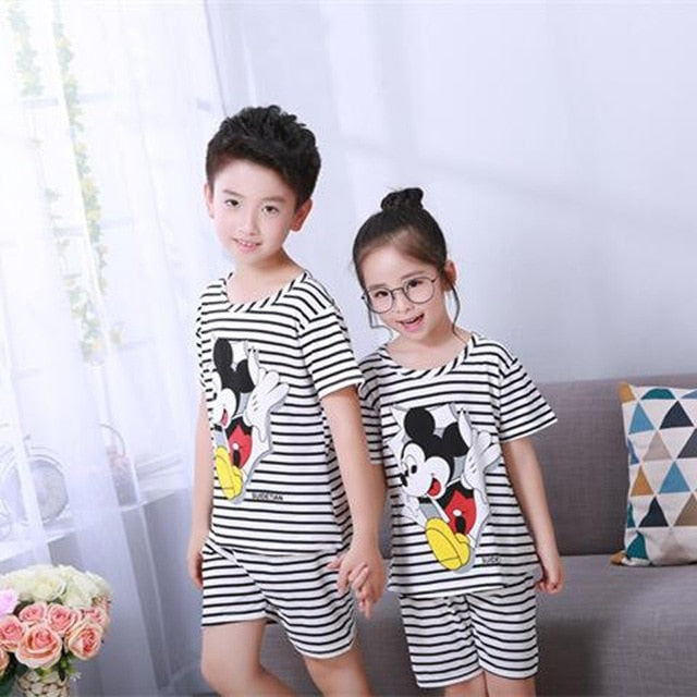 Cartoon Suit Kids Clothing Sets