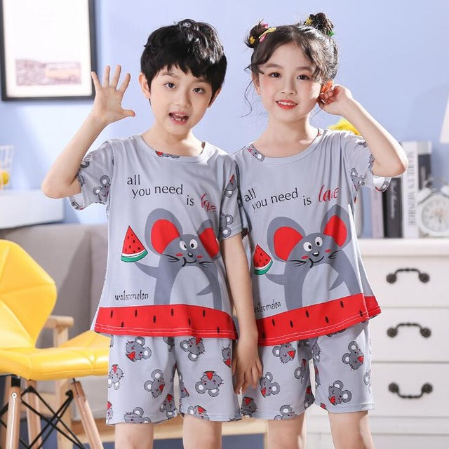 Cartoon Suit Kids Clothing Sets