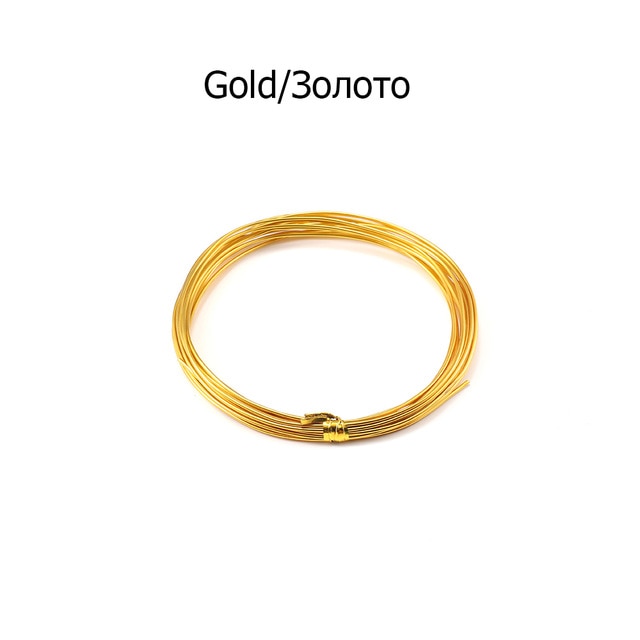 2-10M/Roll Soft Anadized Metal Aluminum Wire - Shopeasywear