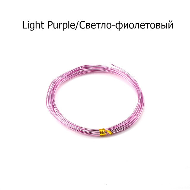 2-10M/Roll Soft Anadized Metal Aluminum Wire - Shopeasywear