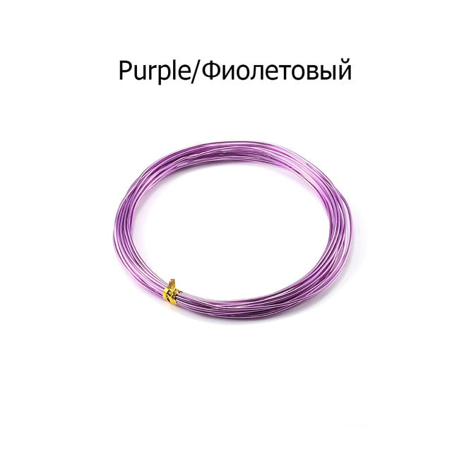 2-10M/Roll Soft Anadized Metal Aluminum Wire - Shopeasywear