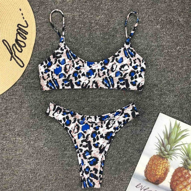 13 Colors 2020 Sexy Leopard Bikini - Jeglow store