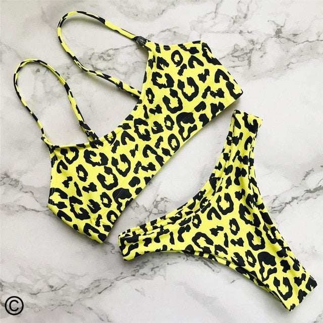13 Colors 2020 Sexy Leopard Bikini - Jeglow store