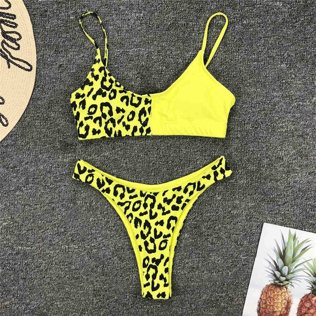 13 Colors 2020 Sexy Leopard Bikini - Jeglow store